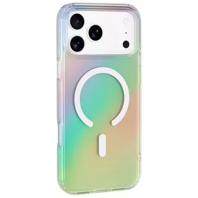 Coque MagSafe - IPhone17 Pro - Semi-transparente - Irisée