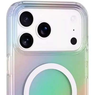 Coque MagSafe - IPhone17 Pro - Semi-transparente - Irisée