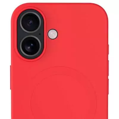 Coque MagSafe - IPhone17 - Silicone - Rouge