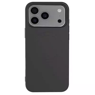 Coque MagSafe iPhone17 Pro Silicone Noir - Protection élégante et fiable