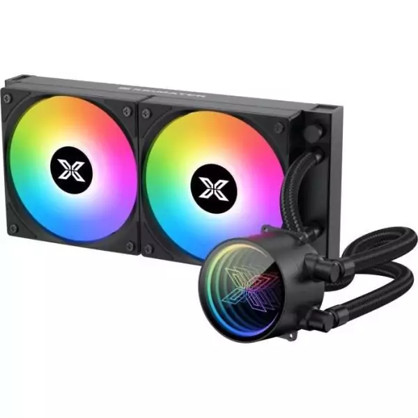 XIGMATEK - Fenix II 240 - Watercooling AIO - Ventilateurs 120mm - ARGB compatible Intel AMD - Noir
