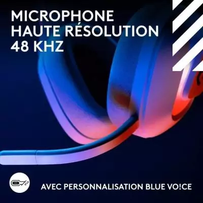 Casque gamer sans fil Logitech G Astro 120 X Lightspeed Blanc - Liberté de mouvement et qualité audio