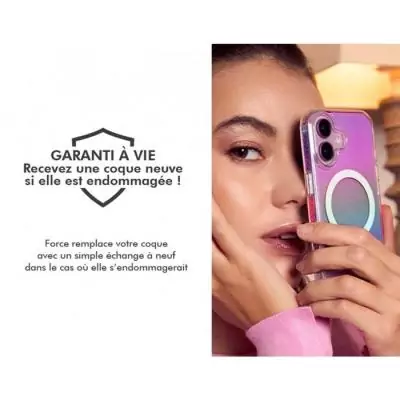 Coque FC Air MagSafe pour iPhone Air - Effet Holographique