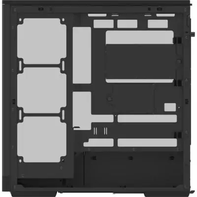 Boîtier PC sans alimentation - AEROCOOL - D520A-BK V1 - Moyen tour - Format ATX - 4x120mm A-RGB - Noir