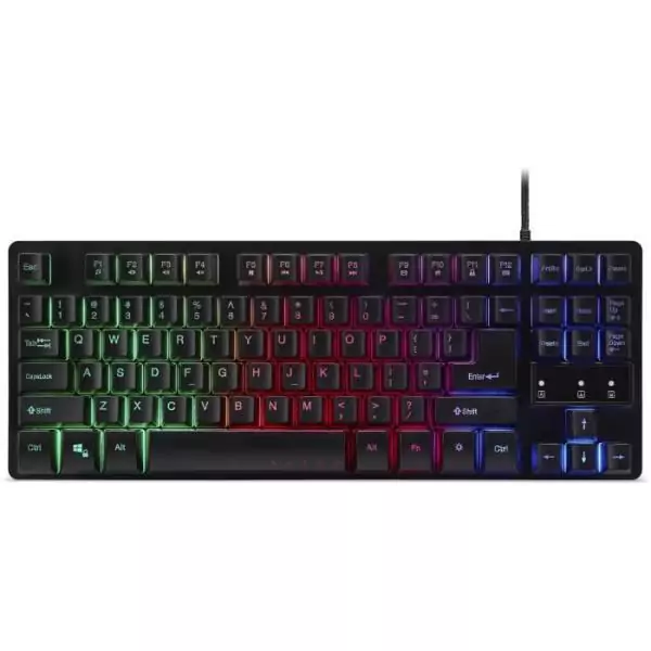 Clavier gaming - ACER - GP.KBD11.01W - AZERTY - Rétro-éclairage RGB - Membrane TKL 80%