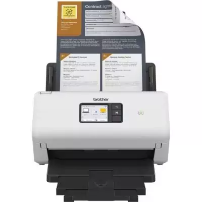 Scanner de documents - BROTHER - ADS-4500 - Recto-verso - Ethernet et Wi-Fi Direct - 70 ppm/35 ipm