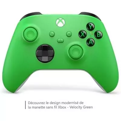 Manette de jeu - Xbox - Sans fil - Velocity Green