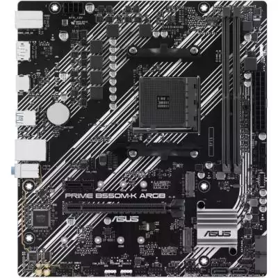 Carte mère ASUS PRIME B550M-K ARGB : Performance AMD B550 en format micro ATX