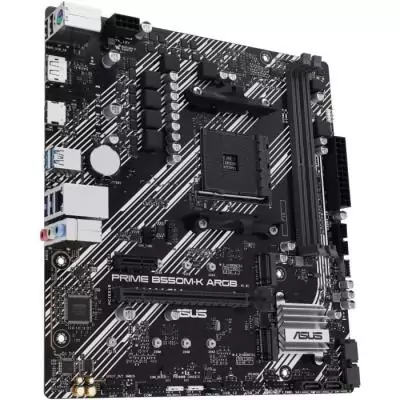 Carte mère ASUS PRIME B550M-K ARGB : Performance AMD B550 en format micro ATX