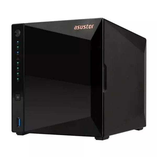 Serveur NAS - ASUSTOR - AS3304T v2 Drivestor 4 Pro Gen2 - Quad-Core 1.7GHz - 2GB DDR4 - 2.5GbE - 4 baies