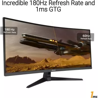 Écran PC Gamer incurvé ASUS TUF Gaming 34" WQHD 180Hz VA 1ms VG34VQ3B