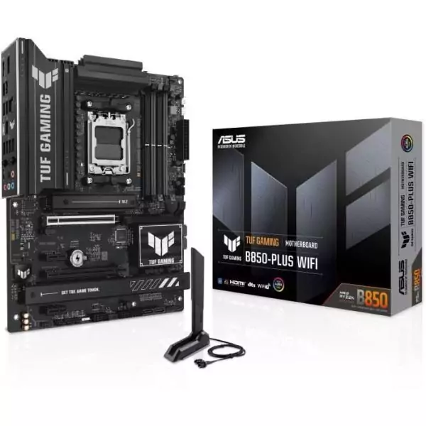 Carte mere - ASUS - TUF GAMING B850-PLUS WIFI - AMD B850 - Emplacement AM5 ATX