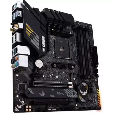 Carte mère ASUS TUF GAMING B550M-PLUS WIFI II - Performances AMD B550 - Format micro ATX - Idéal pour les gamers Carte mère ASUS TUF GAMING B550M-PLUS WIFI II - Performances AMD B550 - Format micro ATX - Idéal pour les gamers