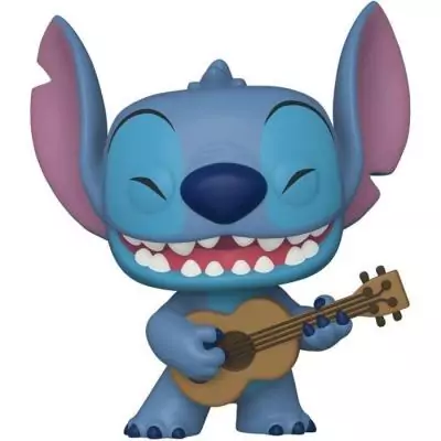 Figurine Funko Pop! - Disney Stitch avec Ukulélé - Vinyle