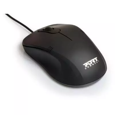 Souris filaire professionnelle PORT Designs 900400-PRO - USB-A - Noir