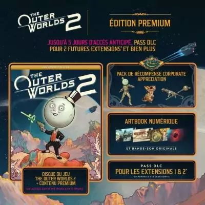 The Outer Worlds 2 - Premium - Jeu PS5 The Outer Worlds 2 - Premium - Jeu PS5