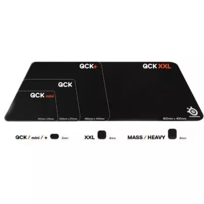 Tapis de Souris Gaming - STEELSERIES - QCK 3XL - Extra Large - Lavable - Antidérapant