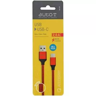 Câble - AUTO T - 540347 - USB 2.0 - USB-C Câble - AUTO T - 540347 - USB 2.0 - USB-C
