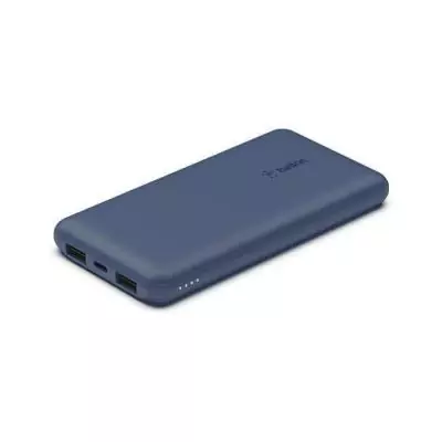 Batterie externe - BELKIN - 10 000 mAh - Bleu Batterie externe - BELKIN - 10 000 mAh - Bleu