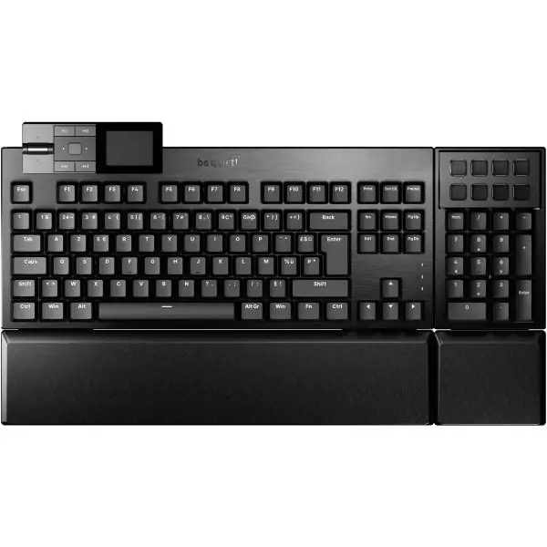 Clavier mécanique Gamer - Silent Tactile - BE QUIET! - Dark Mount - FR ISO - ARGB